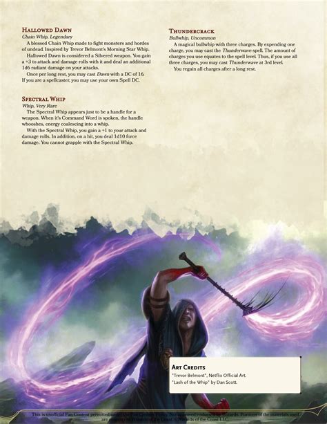 From Inspiration to Incantation: Unleashing the Magic Whip Generator 5e